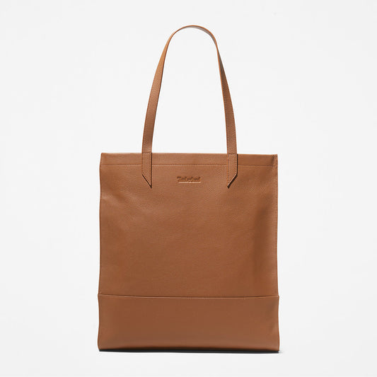 Timberland Womens Large Contemporary Leather Tote for Women in Beige