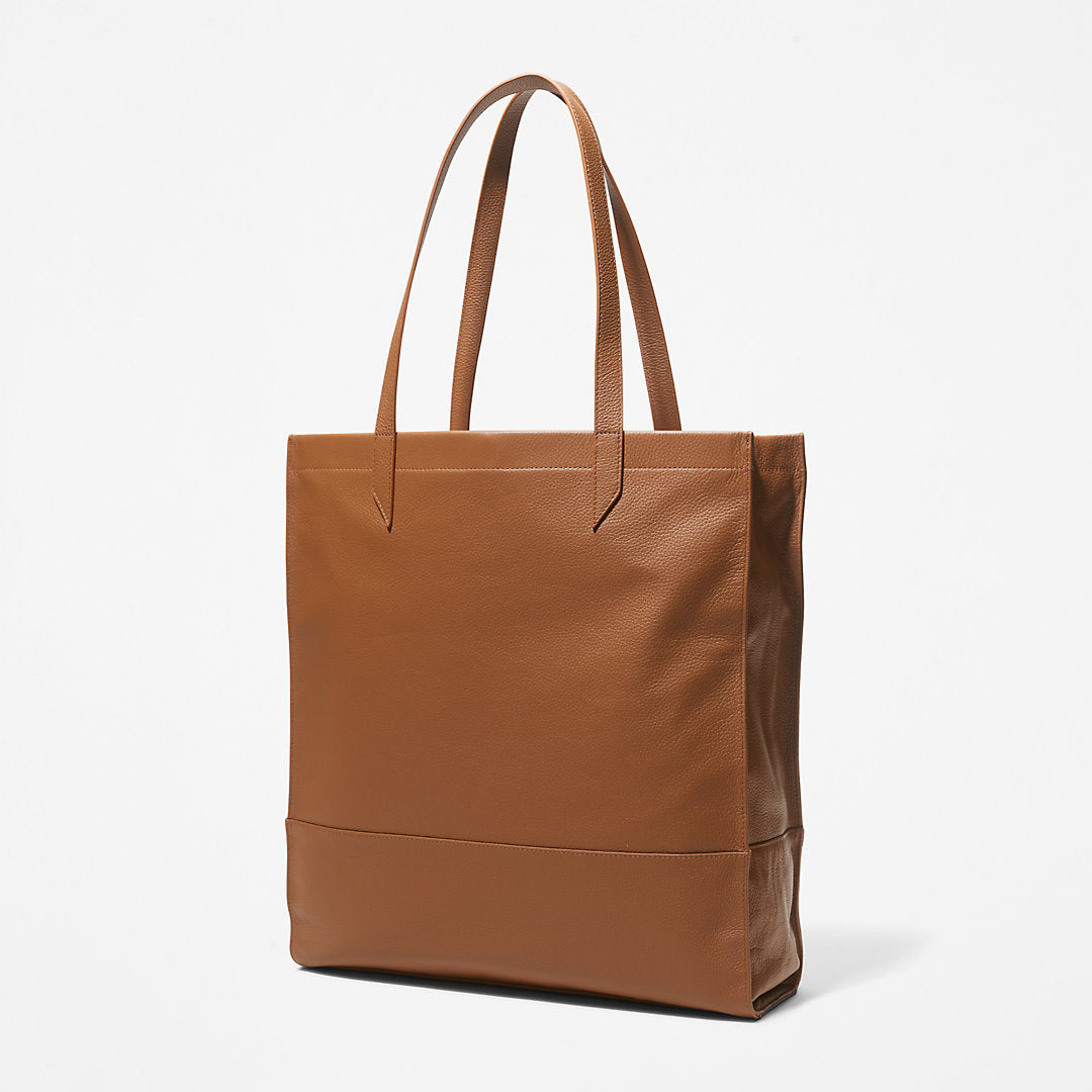 Timberland Womens Large Contemporary Leather Tote for Women in Beige