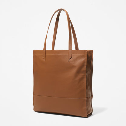 Timberland Womens Large Contemporary Leather Tote for Women in Beige
