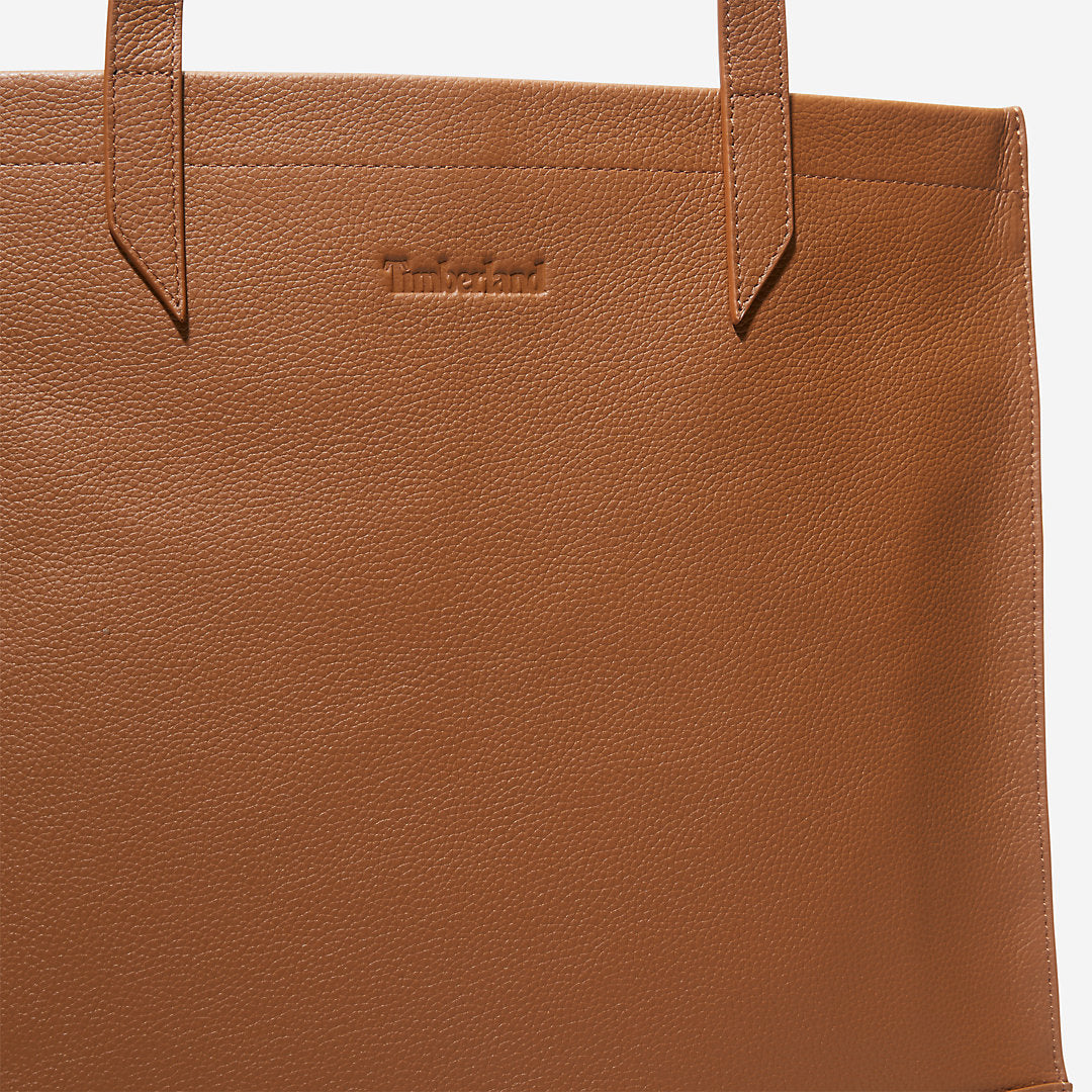 Timberland Womens Large Contemporary Leather Tote for Women in Beige