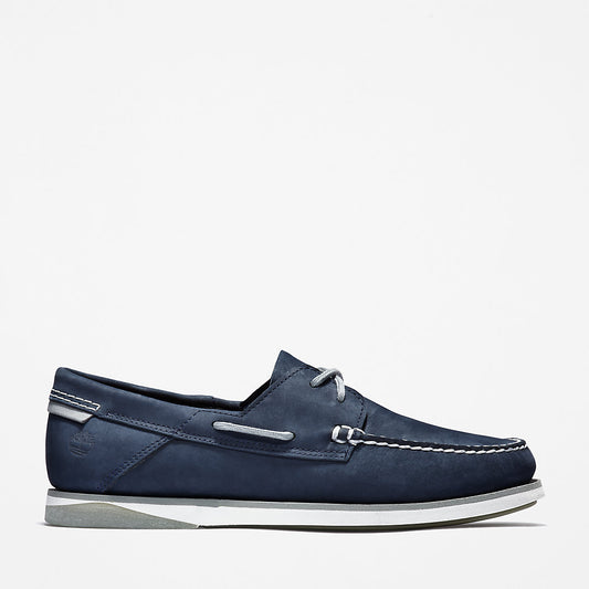 Timberland Mens Atlantis Break Boat Shoe for Men in Navy