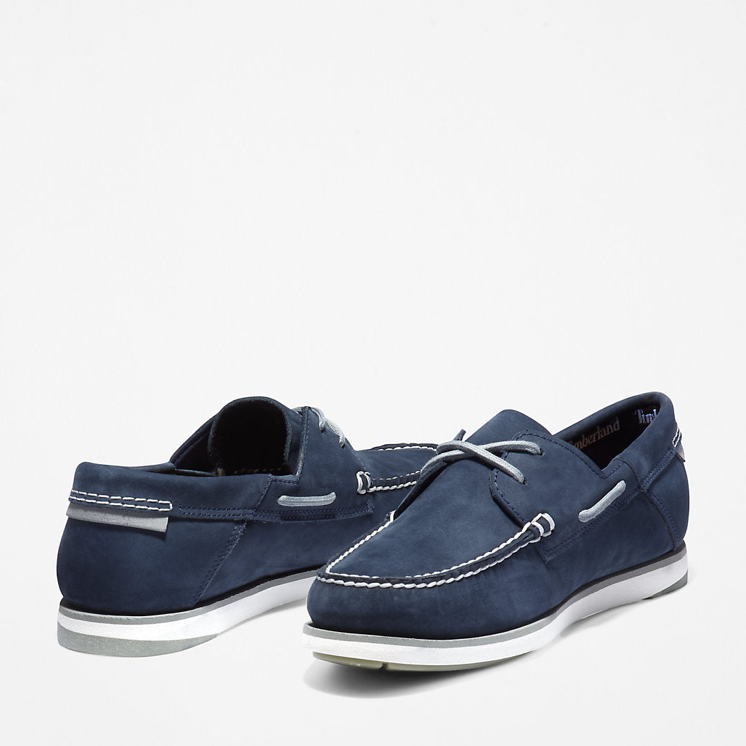 Timberland Mens Atlantis Break Boat Shoe for Men in Navy