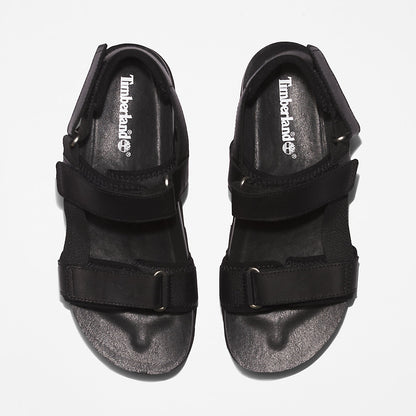 Timberland Womens Santa Monica Sunrise Sandal for Women in Black