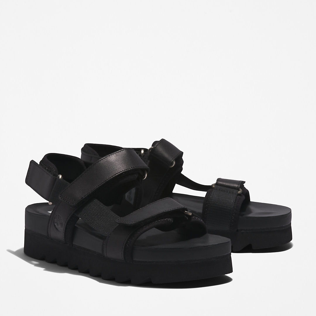 Timberland Womens Santa Monica Sunrise Sandal for Women in Black