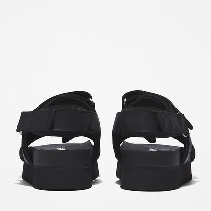 Timberland Womens Santa Monica Sunrise Sandal for Women in Black