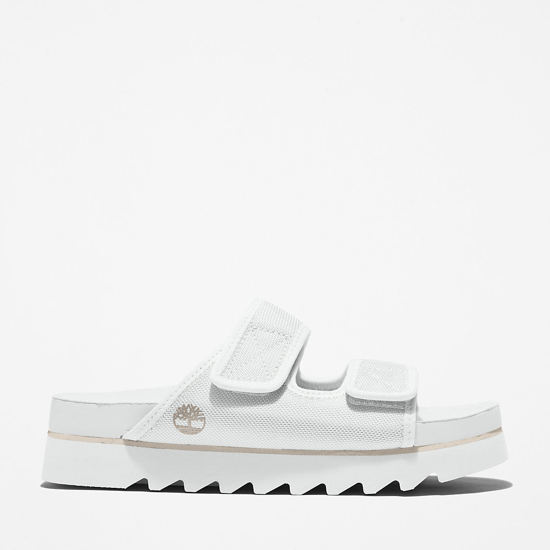 Timberland Womens Santa Monica Sunrise Double-Strap Sandal for Women in White
