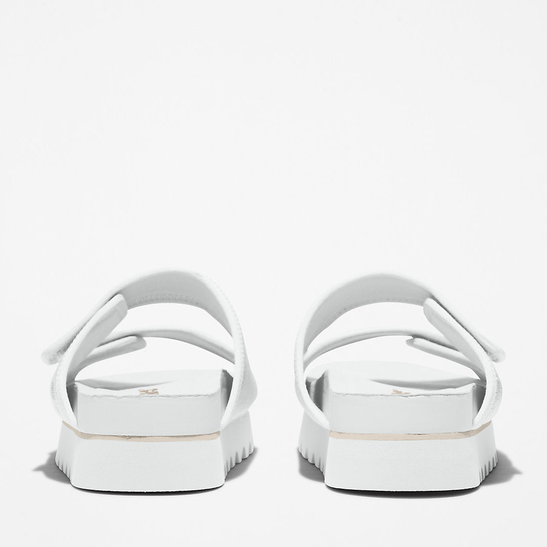 Timberland Womens Santa Monica Sunrise Double-Strap Sandal for Women in White
