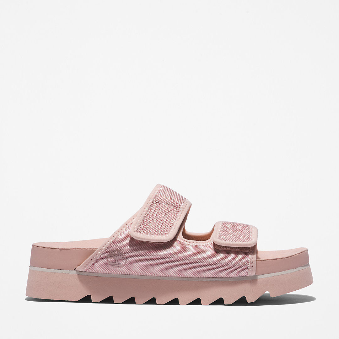 Timberland Womens Santa Monica Sunrise Double-Strap Sandal for Women in Pink