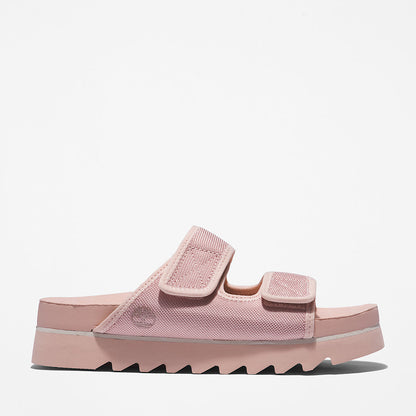 Timberland Womens Santa Monica Sunrise Double-Strap Sandal for Women in Pink