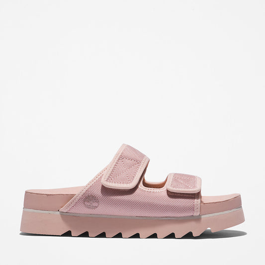 Timberland Womens Santa Monica Sunrise Double-Strap Sandal for Women in Pink