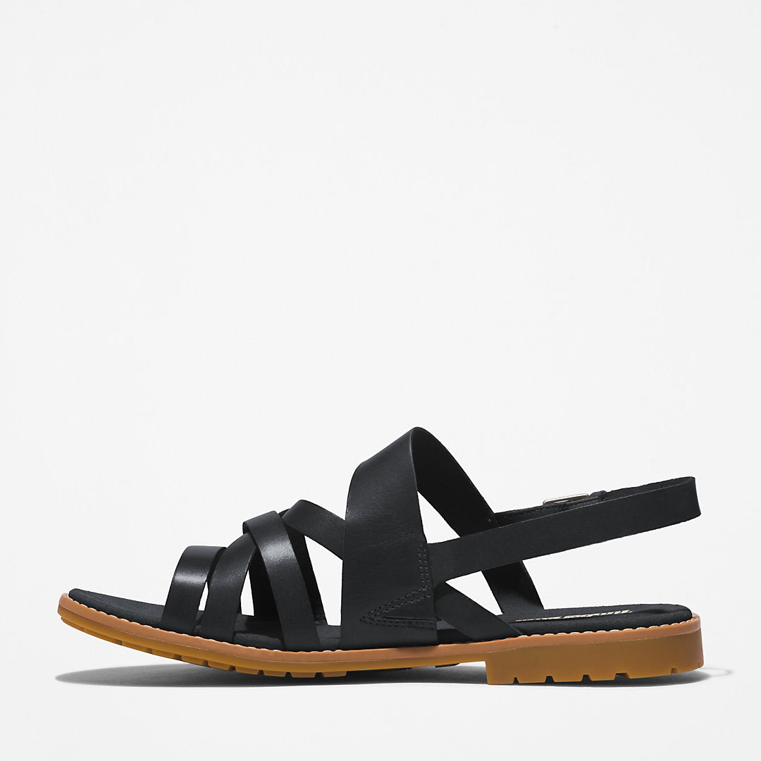 Timberland Womens Chicago Riverside Backstrap Sandal for Women in Black