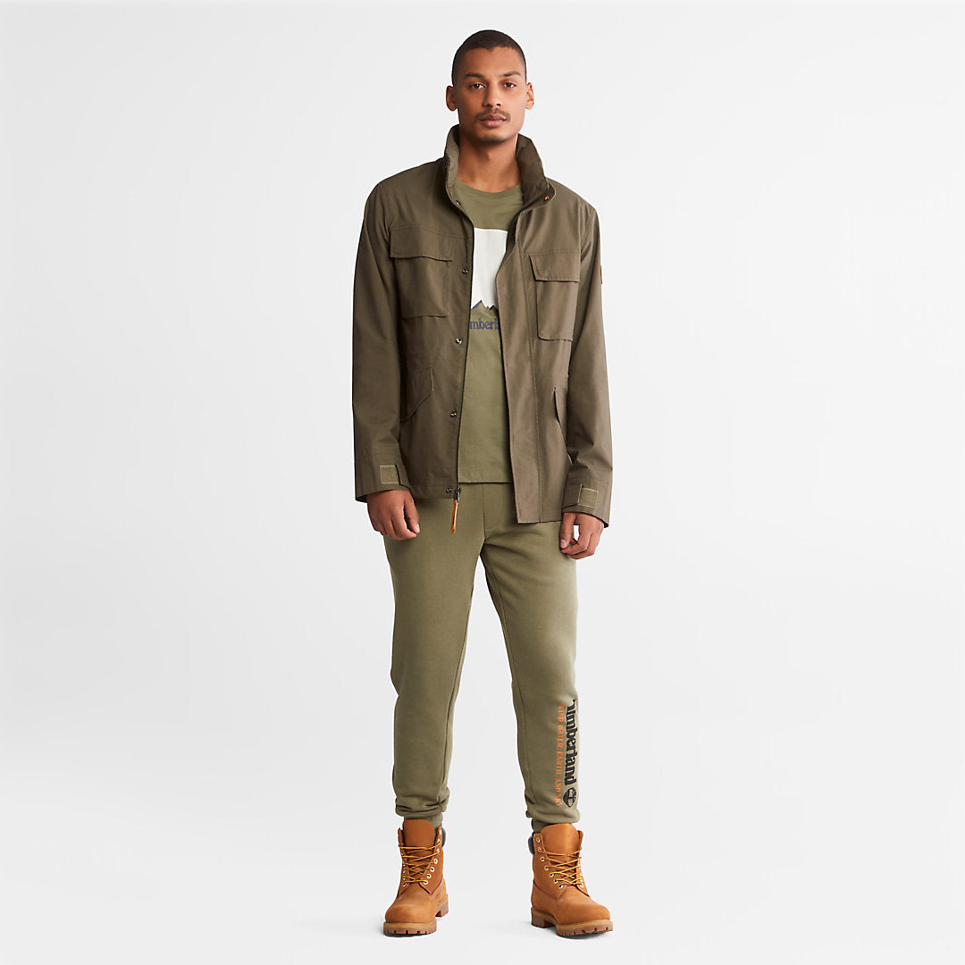 Timberland Mens Outdoor Heritage Field Jacket for Men in Dark Green