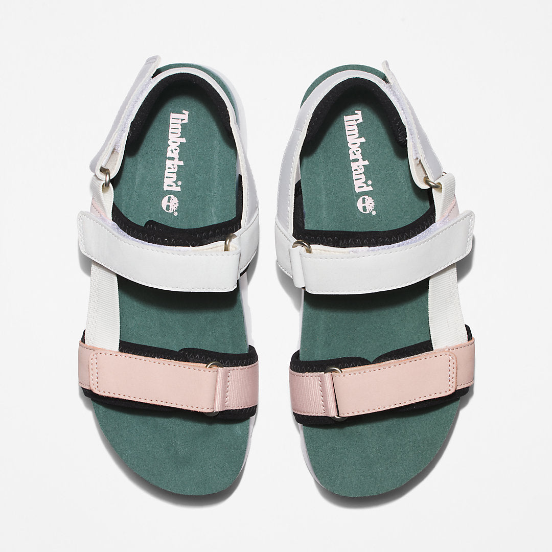 Timberland Womens Santa Monica Sunrise Sandal for Women in Light Pink