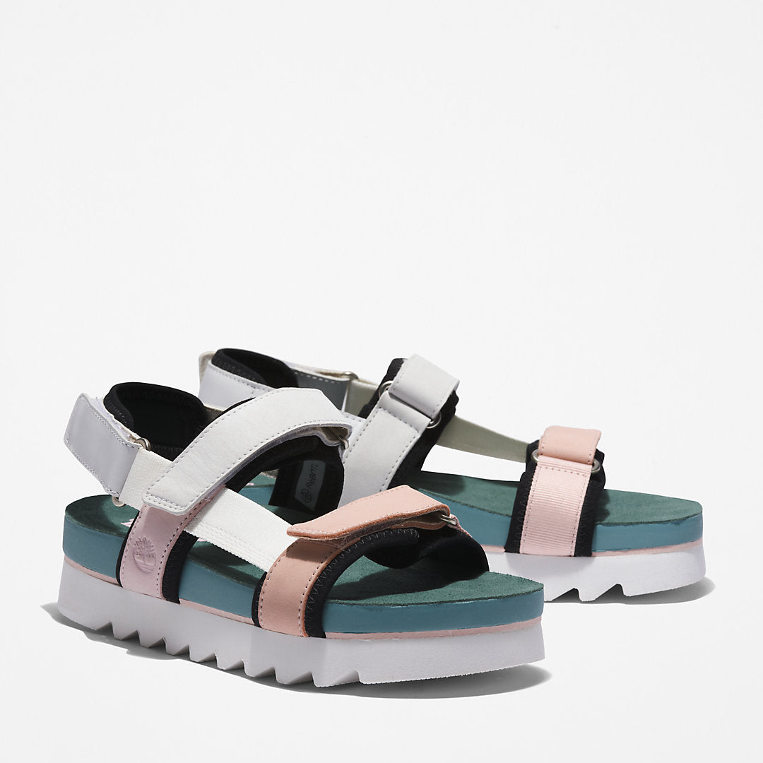 Timberland Womens Santa Monica Sunrise Sandal for Women in Light Pink