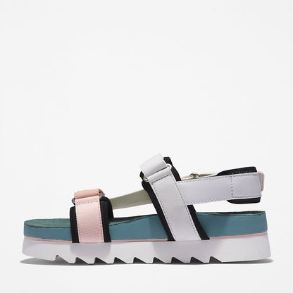 Timberland Womens Santa Monica Sunrise Sandal for Women in Light Pink