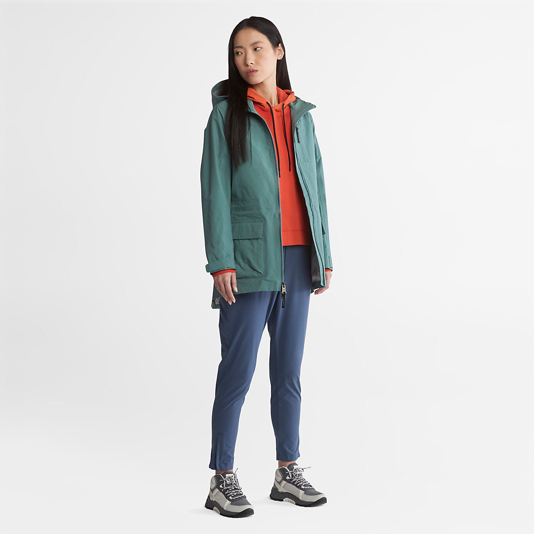 Timberland Womens Waterproof Utility Jacket for Women in Teal