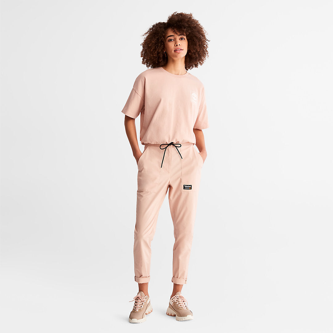 Timberland Womens Progressive Utility Pants for Women in Pink