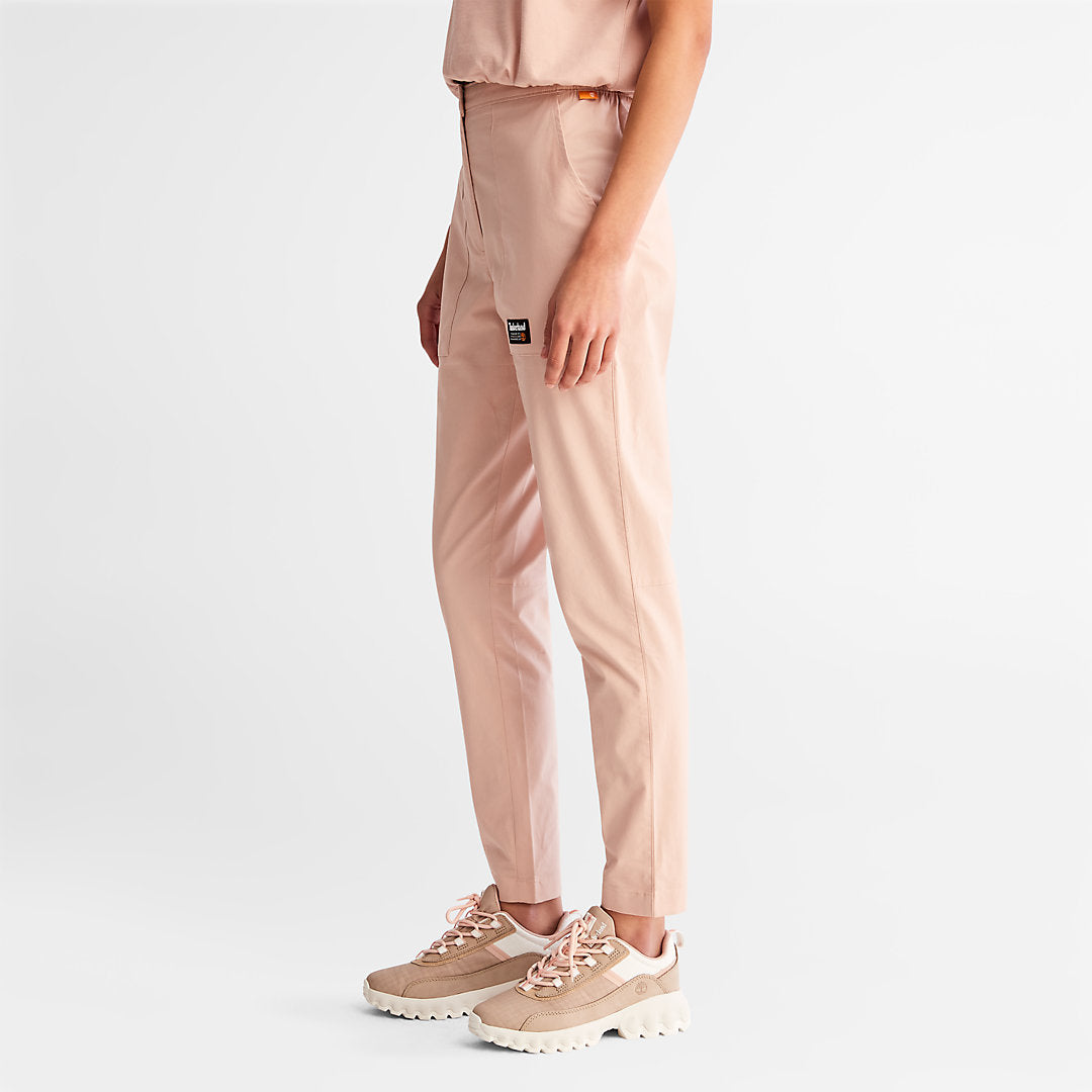 Timberland Womens Progressive Utility Pants for Women in Pink