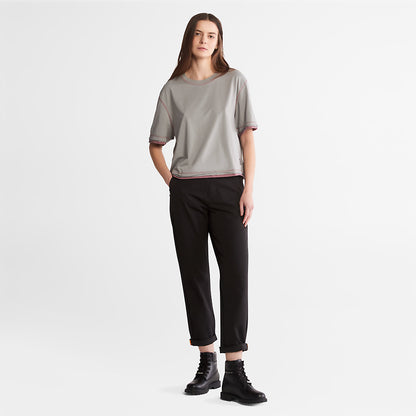 Timberland Womens Anti-Odour Supima® Cotton T-Shirt for Women in Grey