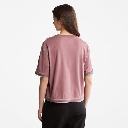 Timberland Womens Anti-Odour Supima® Cotton T-Shirt for Women in Pink