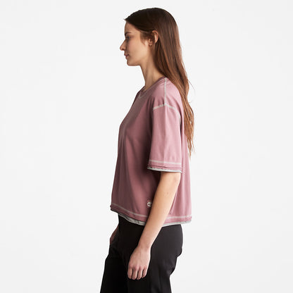 Timberland Womens Anti-Odour Supima® Cotton T-Shirt for Women in Pink