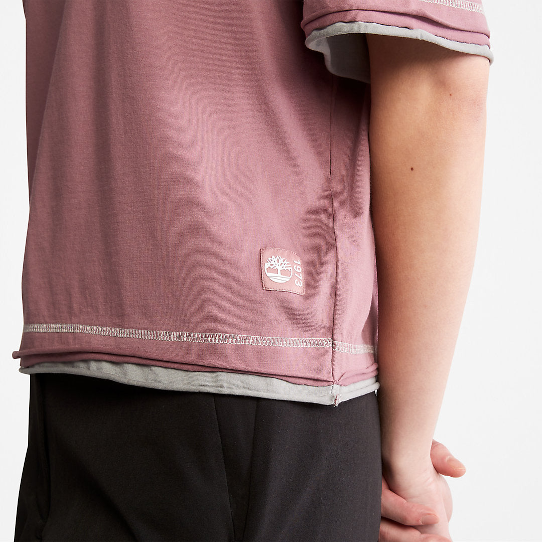 Timberland Womens Anti-Odour Supima® Cotton T-Shirt for Women in Pink