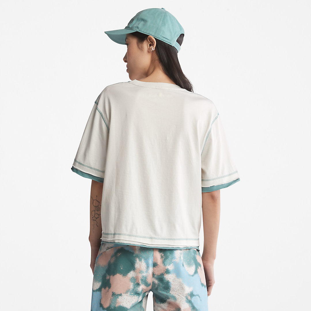 Timberland Womens Anti-Odour Supima® Cotton T-Shirt for Women in White