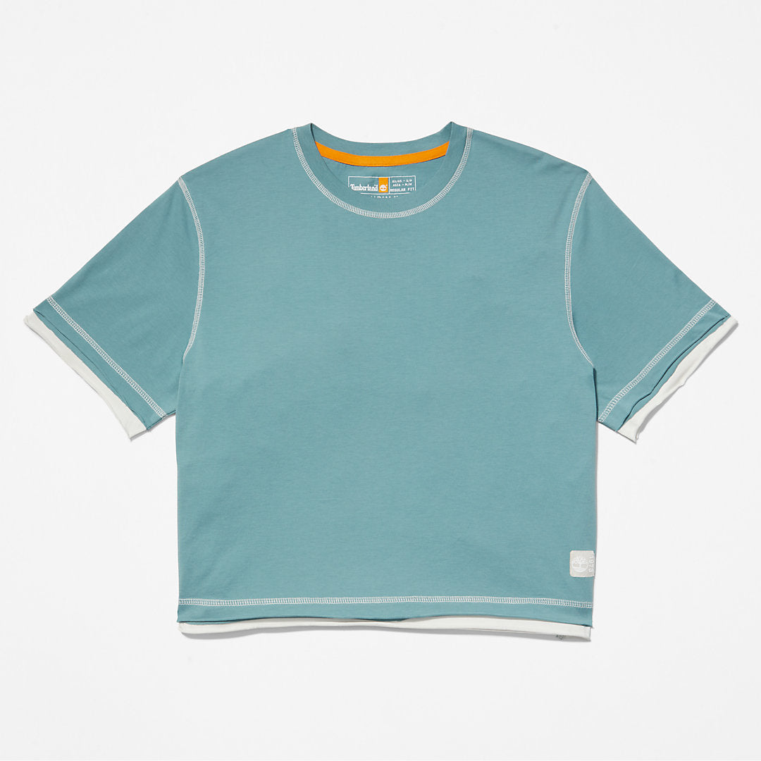 Timberland Womens Anti-Odour Supima® Cotton T-Shirt for Women in Teal