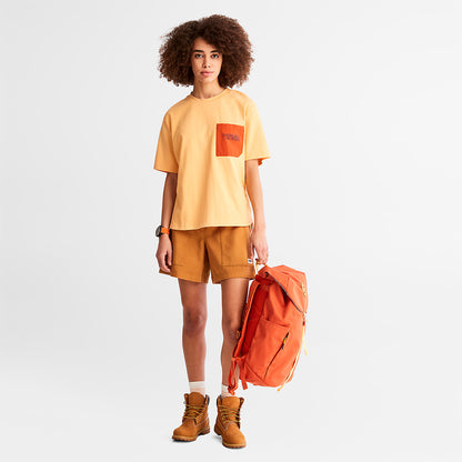 Timberland Womens TimberCHILL™ Pocket T-Shirt for Women in Orange