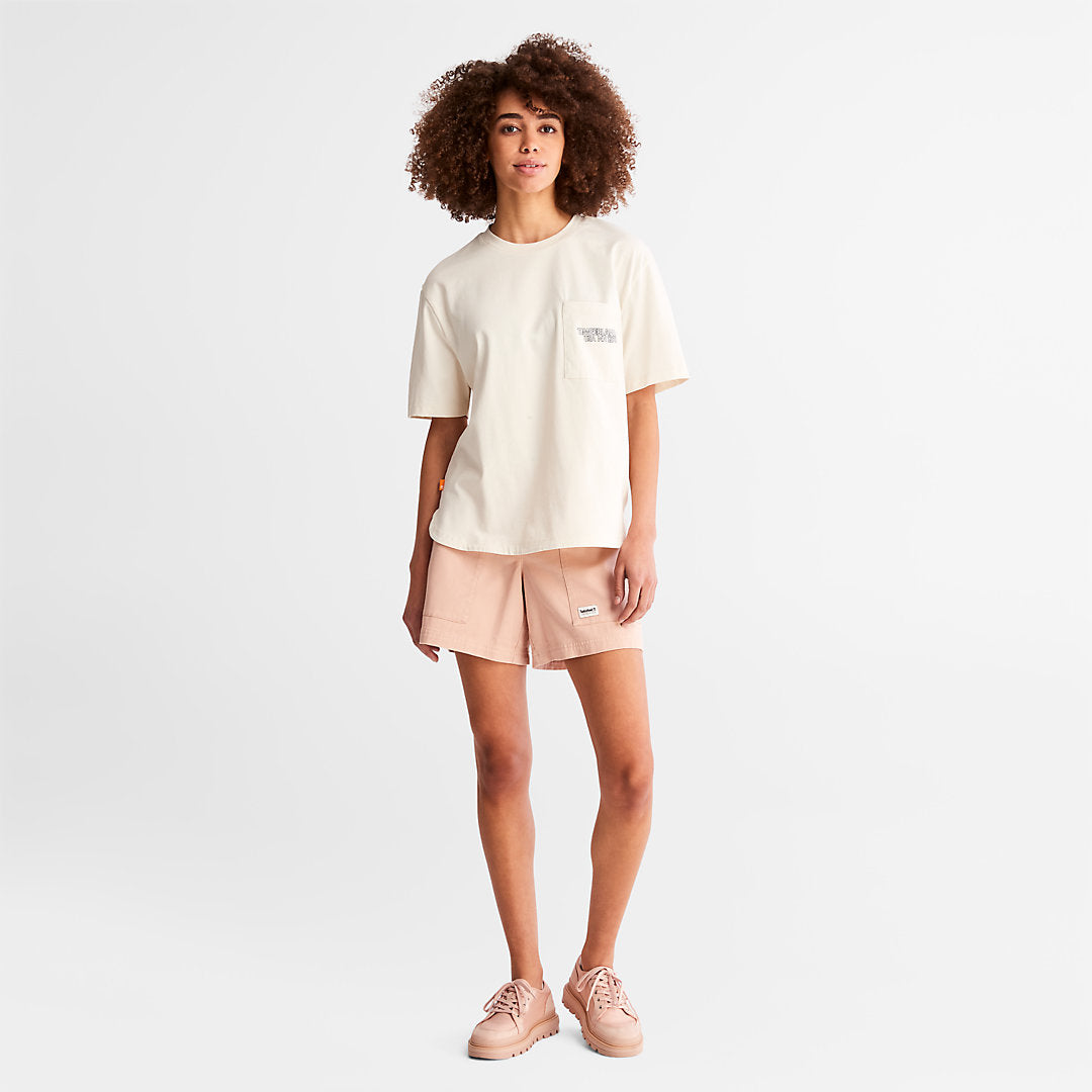 Timberland Womens TimberCHILL™ Pocket T-Shirt for Women in White
