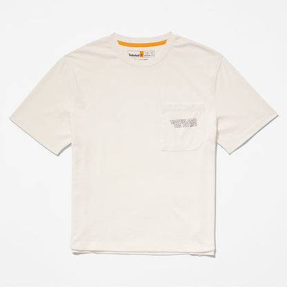 Timberland Womens TimberCHILL™ Pocket T-Shirt for Women in White