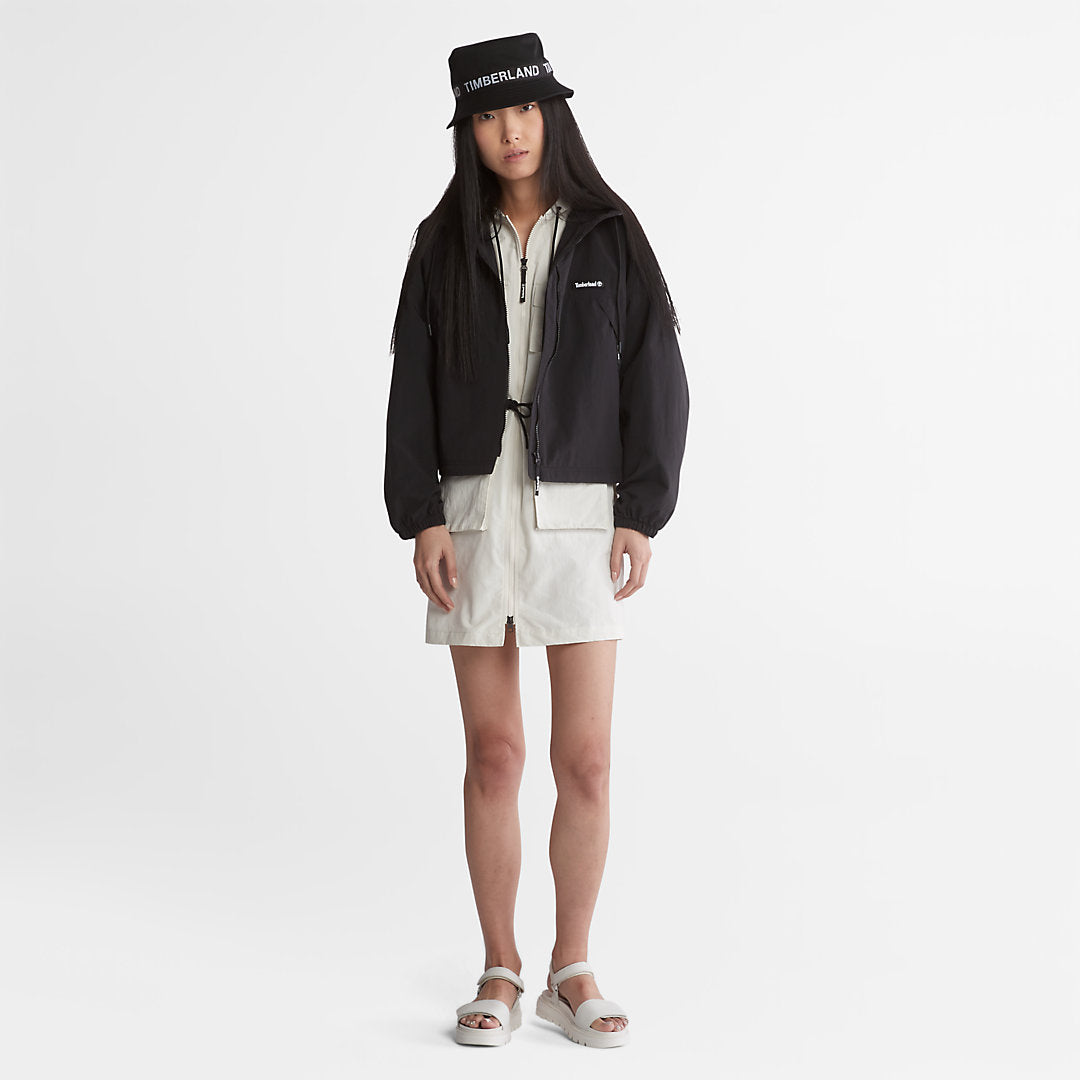 Timberland Womens Progressive Utility Windbreaker for Women in Black