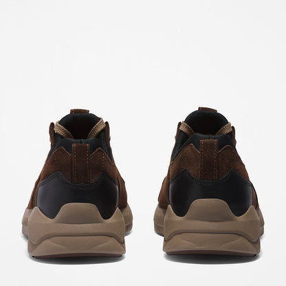 Timberland Mens Bradstreet Ultra Leather Trainer for Men in Dark Brown