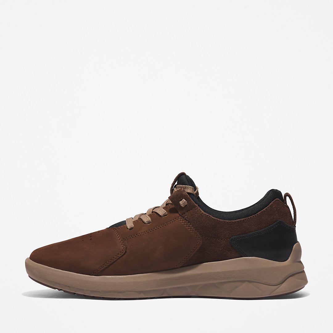 Timberland Mens Bradstreet Ultra Leather Trainer for Men in Dark Brown