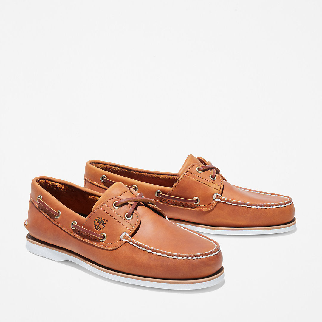 Timberland Mens Classic Boat Shoe for Men in Orange