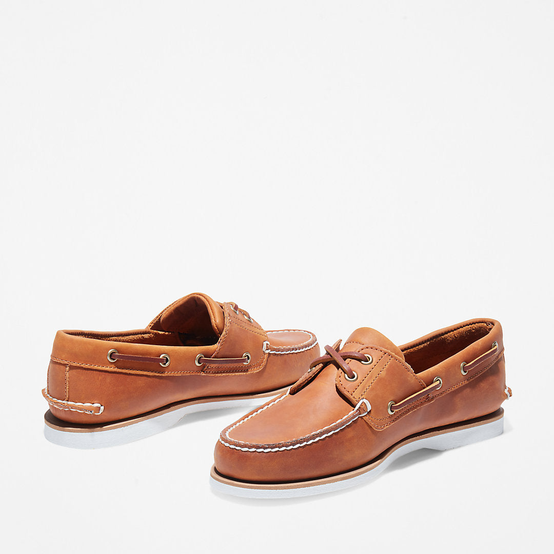 Timberland Mens Classic Boat Shoe for Men in Orange