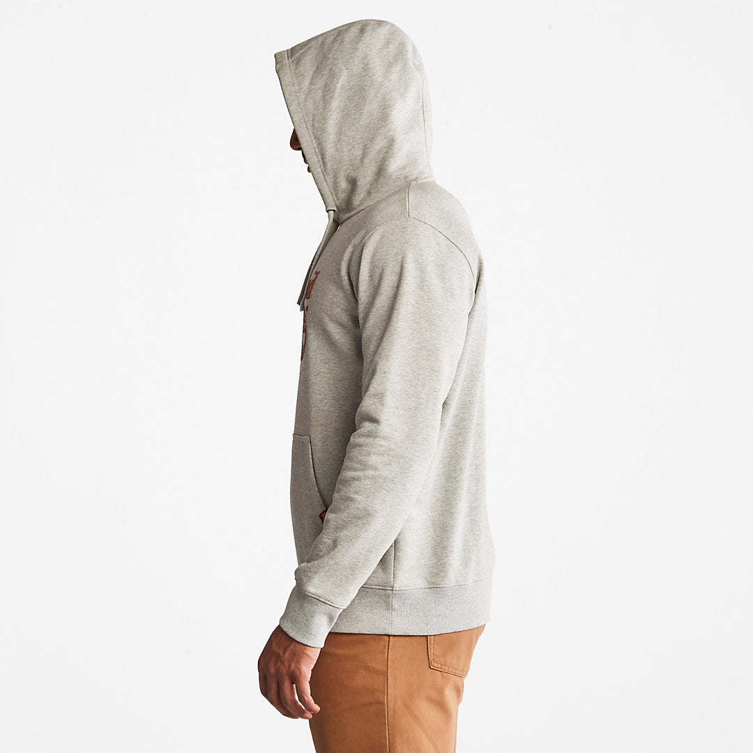Timberland Mens Timberland PRO® Hood Honcho Pullover Hoodie for Men in Grey