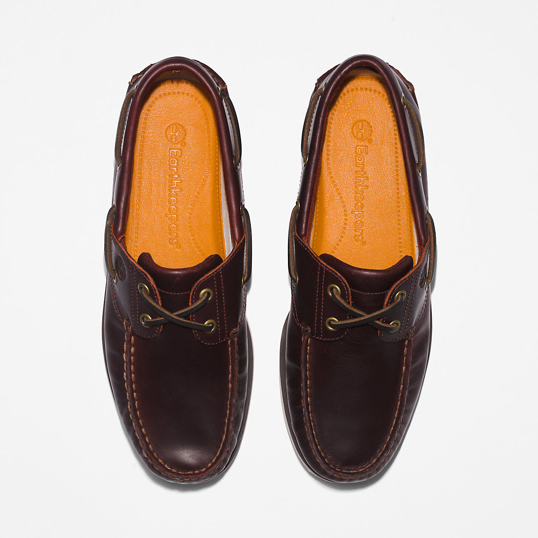 Timberland Mens Classic EK+ Boat Shoe for Men in Brown