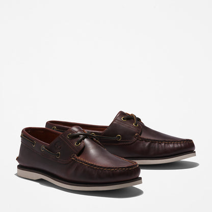 Timberland Mens Classic EK+ Boat Shoe for Men in Brown