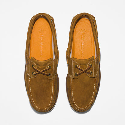 Timberland Mens Classic EK+ Boat Shoe for Men in Light Brown