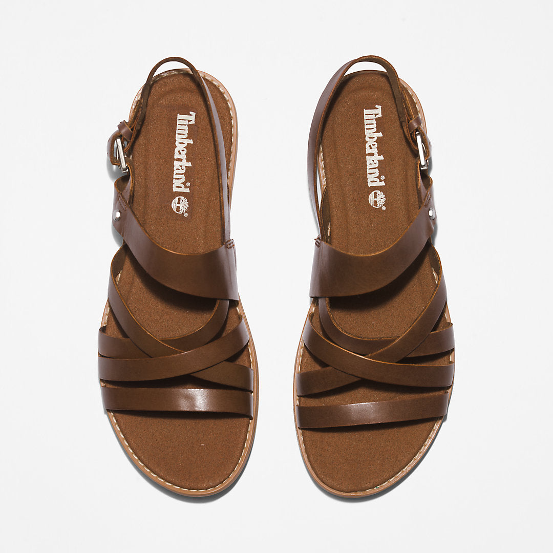 Timberland Womens Chicago Riverside Backstrap Sandal for Women in Brown