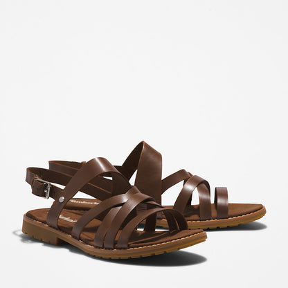 Timberland Womens Chicago Riverside Backstrap Sandal for Women in Brown