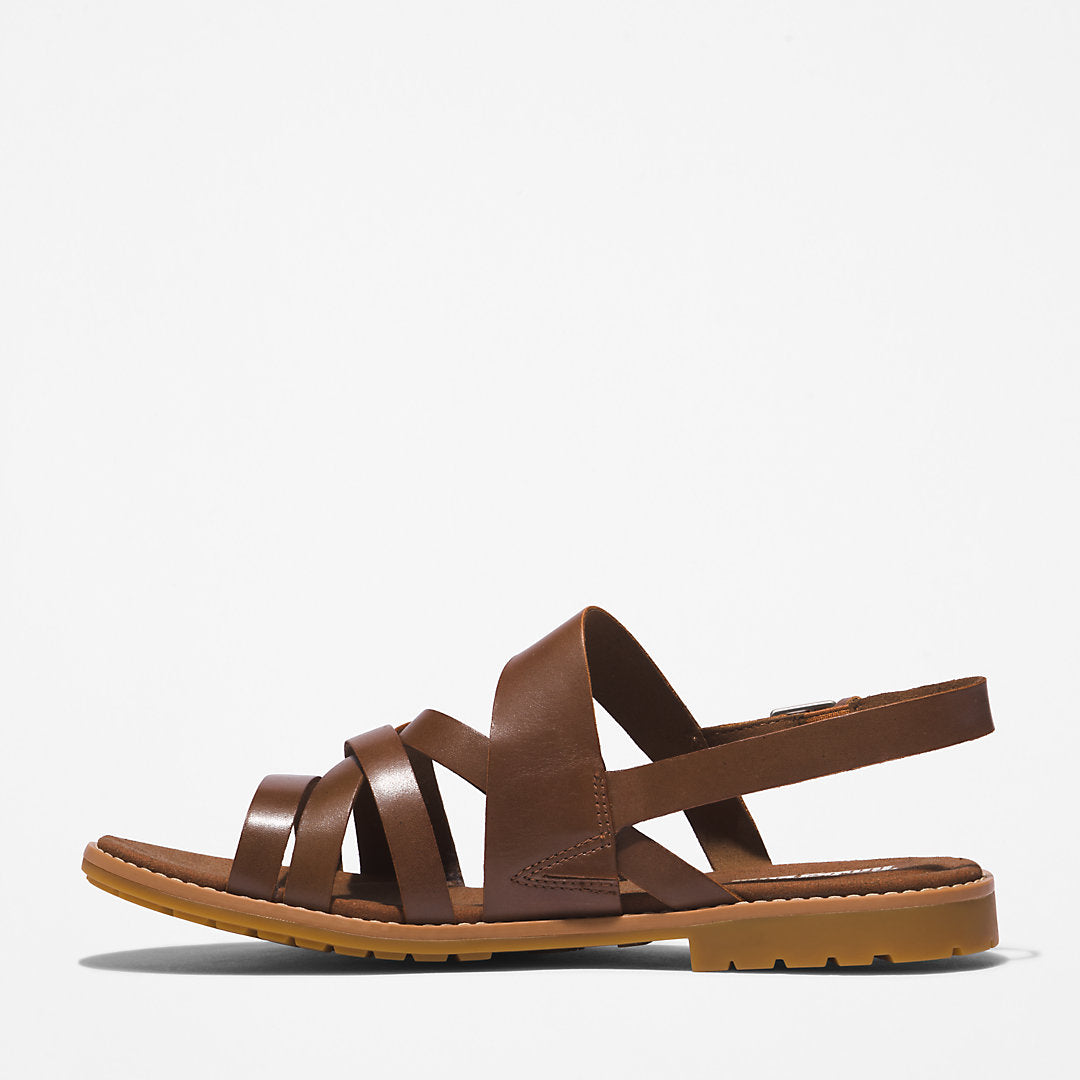Timberland Womens Chicago Riverside Backstrap Sandal for Women in Brown