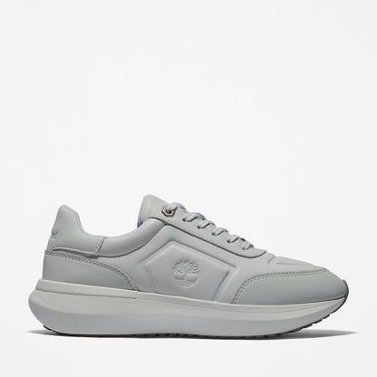 Timberland Womens Seoul City Leather Trainer for Women in White