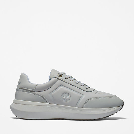 Timberland Womens Seoul City Leather Trainer for Women in White