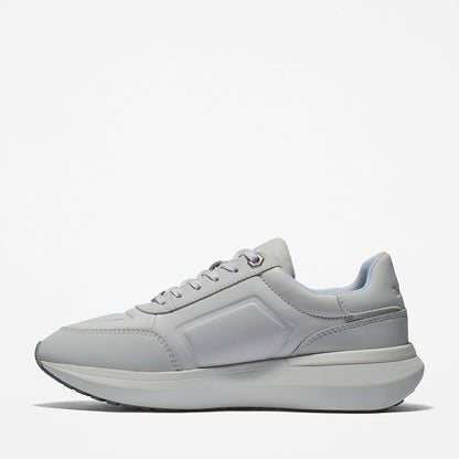 Timberland Womens Seoul City Leather Trainer for Women in White