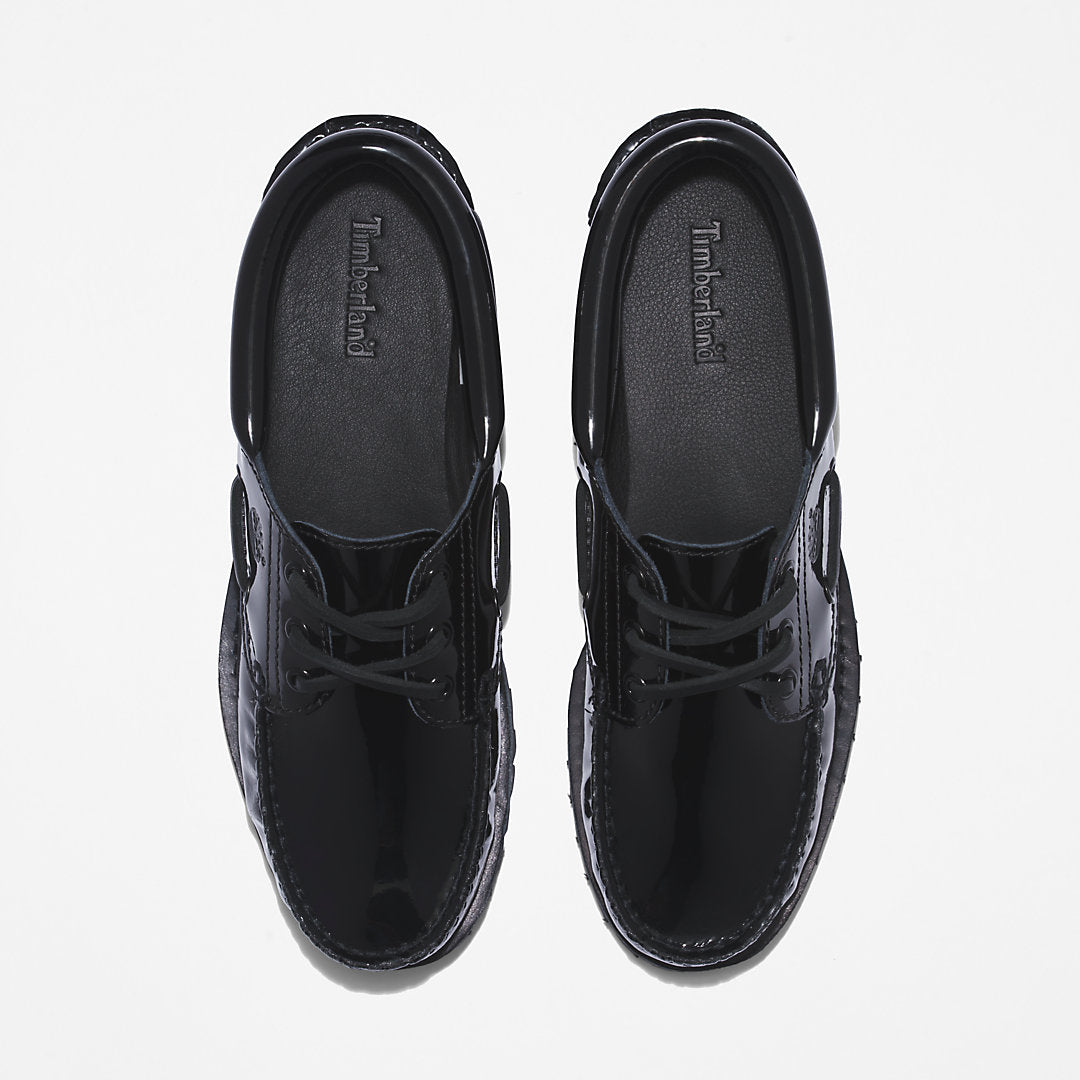 Timberland Womens Timberland® Noreen 3-Eye Boat Shoe for Women in Black