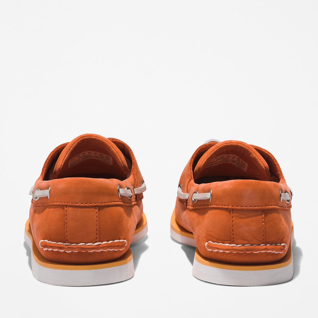 Timberland Mens Timberland® 2-Eye Classic Boat Shoe for Men in Orange