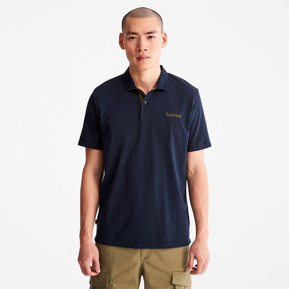 Timberland Mens Outdoor Heritage Polo Shirt for Men in Navy