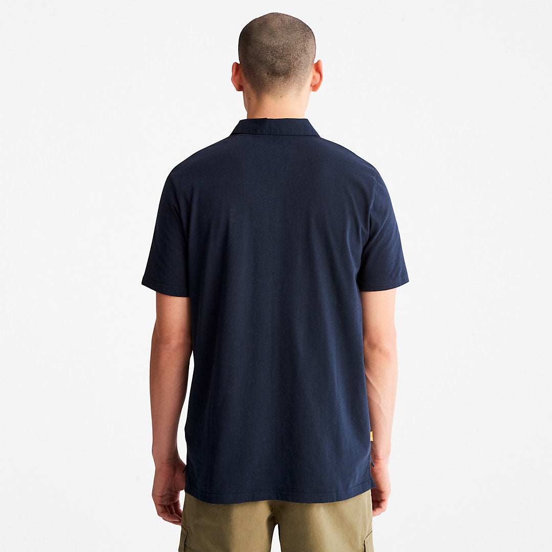 Timberland Mens Outdoor Heritage Polo Shirt for Men in Navy
